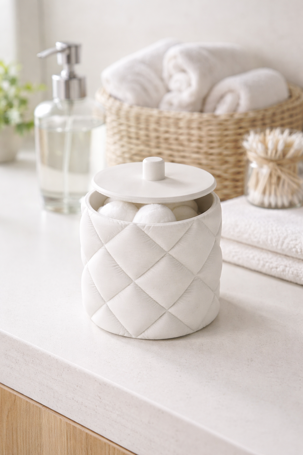 Sofía Cotton Pad Dispenser