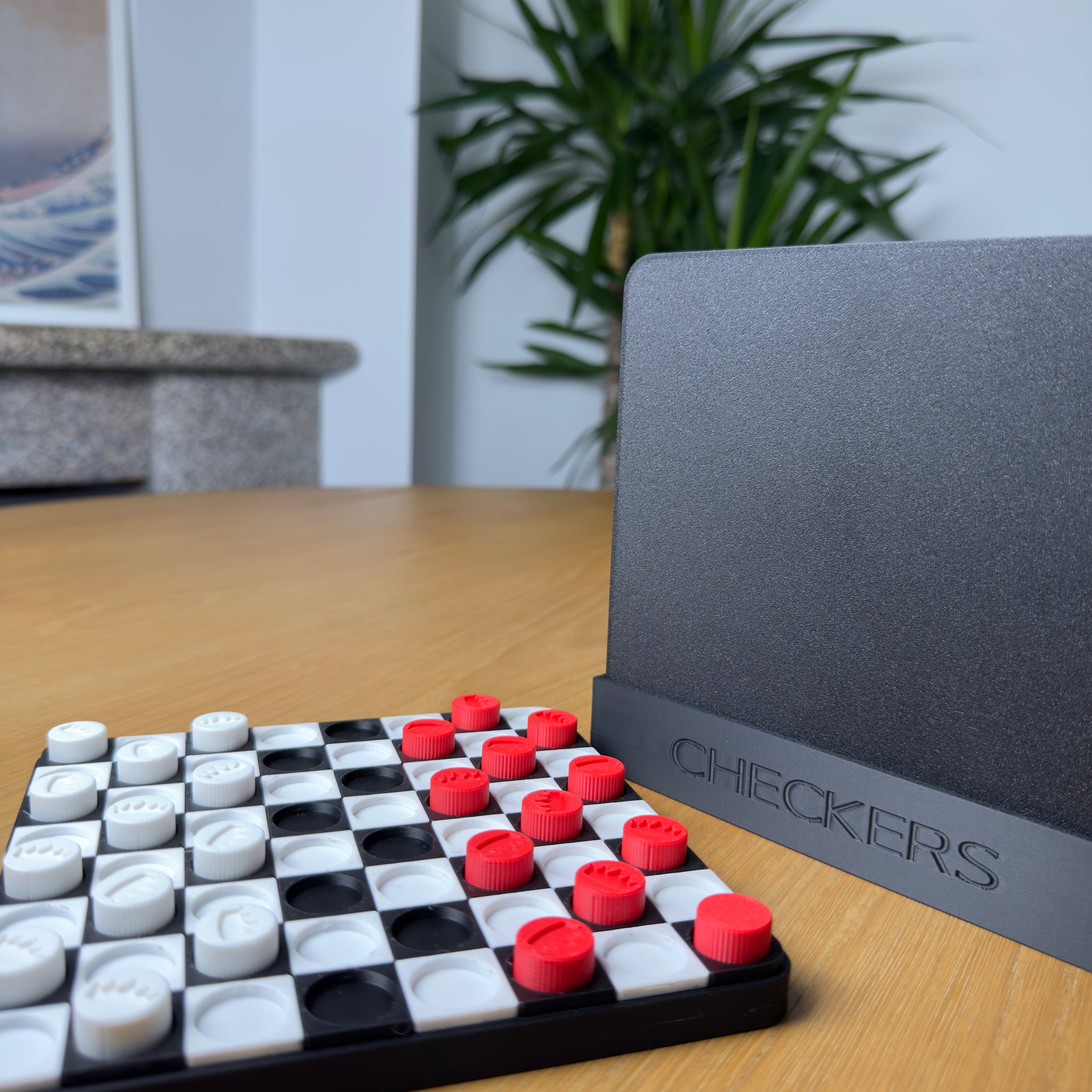 Portable Checkers Game