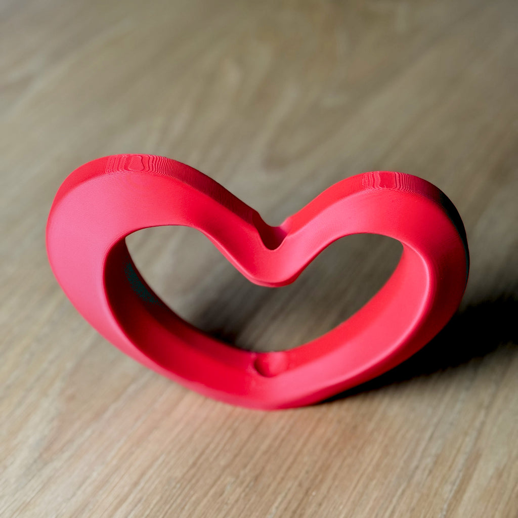 Valentine's Day Heart Vase